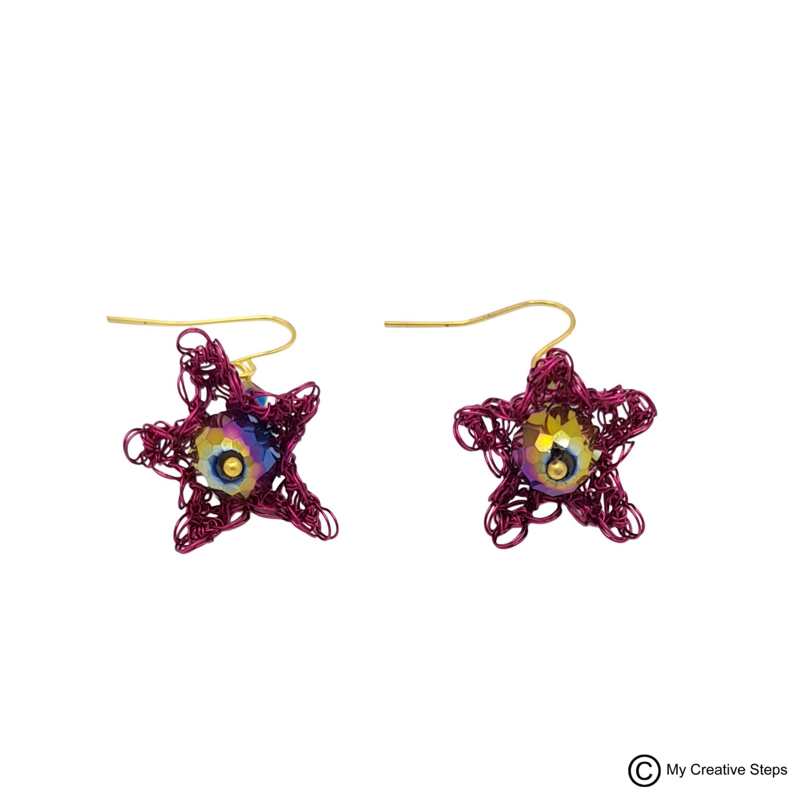 Cercei handmade clopoțel - imagine 2