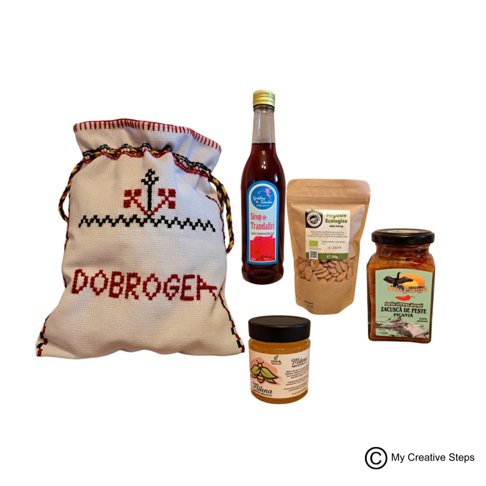 Trăistuța dobrogeană "Suvenir din Dobrogea " - imagine 2