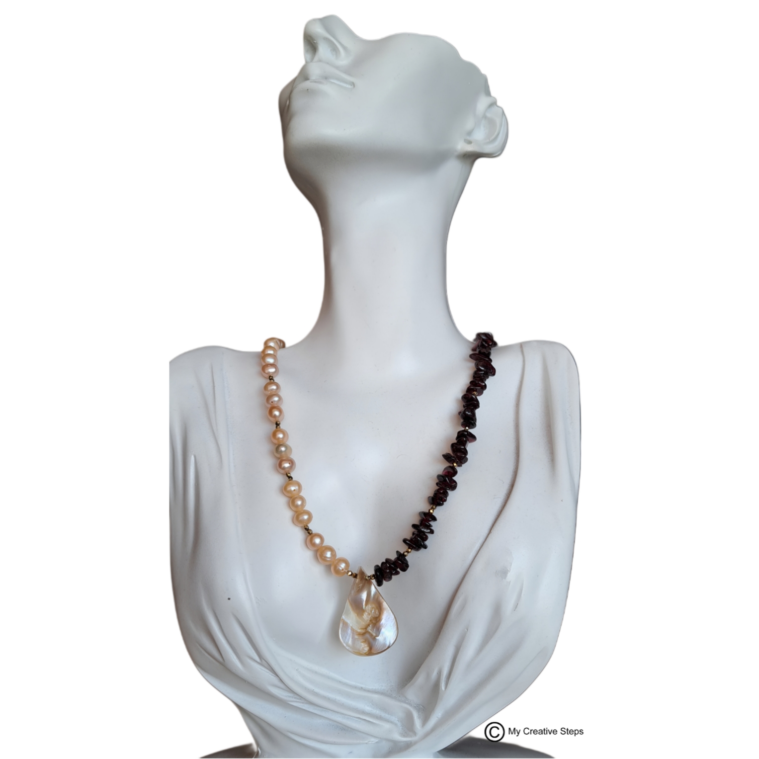 Colier handmade perle - imagine 2