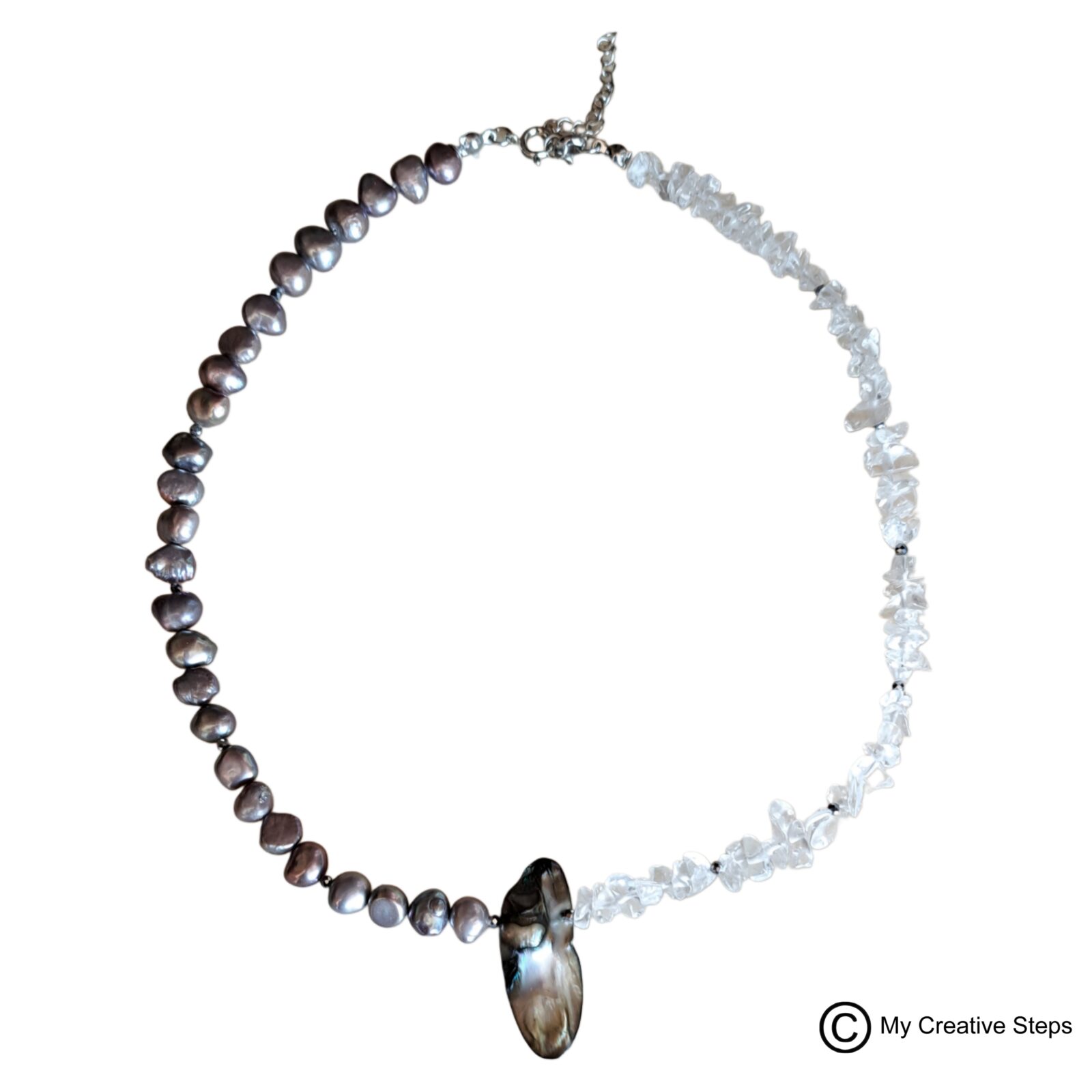 Colier handmade perle - imagine 3