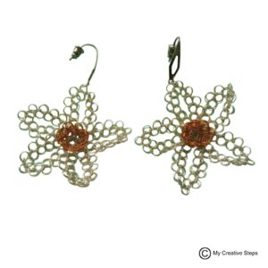 Cercei handmade Narcisă