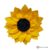Broșă handmade floarea soarelui