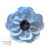 Broșă handmade din fetru light blue